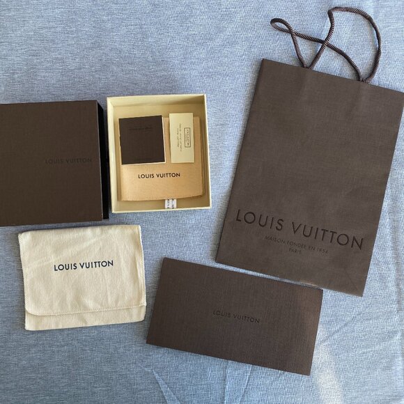 Louis Vuitton Wallet Packaging Set - 💯 Authentic - Picture 1 of 14